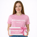Жіноча футболка &ldquo;PROSECCO MOOD&rdquo; &mdash; рожева, стильний подарунок S 00090 фото 5